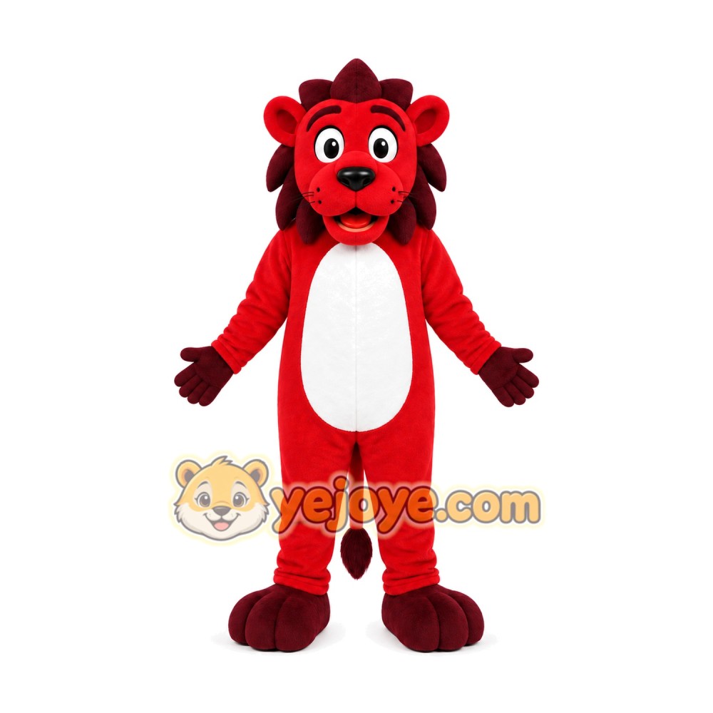 Lion Mascot Costume for Adults Custom Logo Party Character Suit Lion Mascot Costume for Adults Custom Logo Party Character Suit