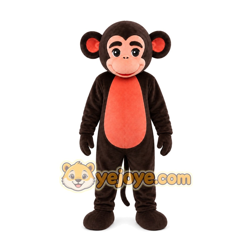 Monkey Mascot Costume for Adults Custom Logo Party Character Suit Monkey Mascot Costume for Adults Custom Logo Party Character Suit