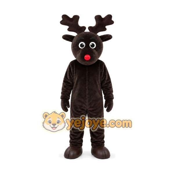 Reindeer Mascot Costume for Adults Custom Logo Party Character Suit