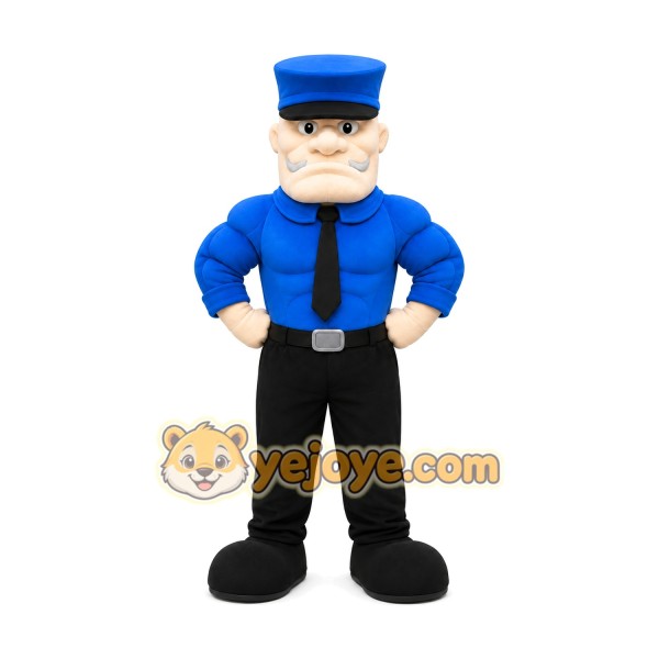 Strongman Mascot Costume for Adults Custom Logo Party Character Suit