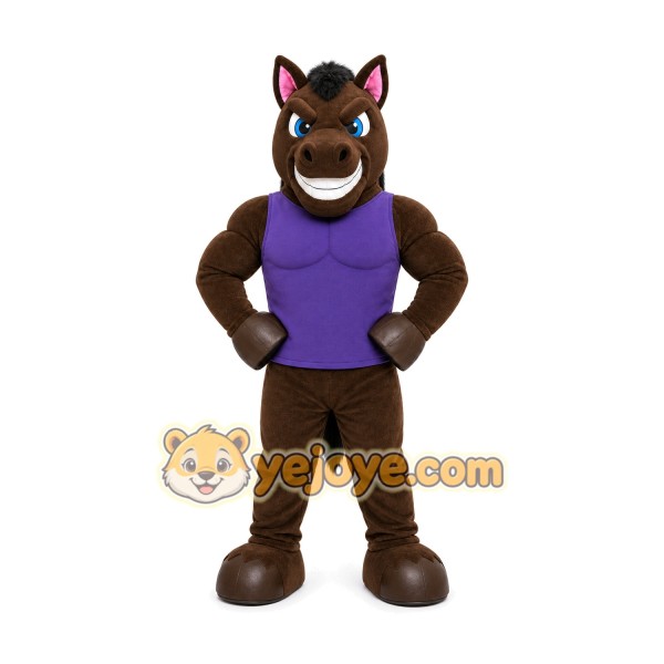 Horse Mascot Costume for Adults Custom Logo Party Character Suit Horse Mascot Costume for Adults Custom Logo Party Character Suit