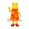 Hippo Mascot Costume for Adults Custom Logo Party Character Suit
