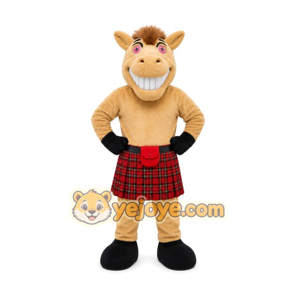 Horse Mascot Costume for Adults Custom Logo Party Character Suit Horse Mascot Costume for Adults Custom Logo Party Character Suit