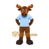 Moose Mascot Costume for Adults Custom Logo Party Character Suit