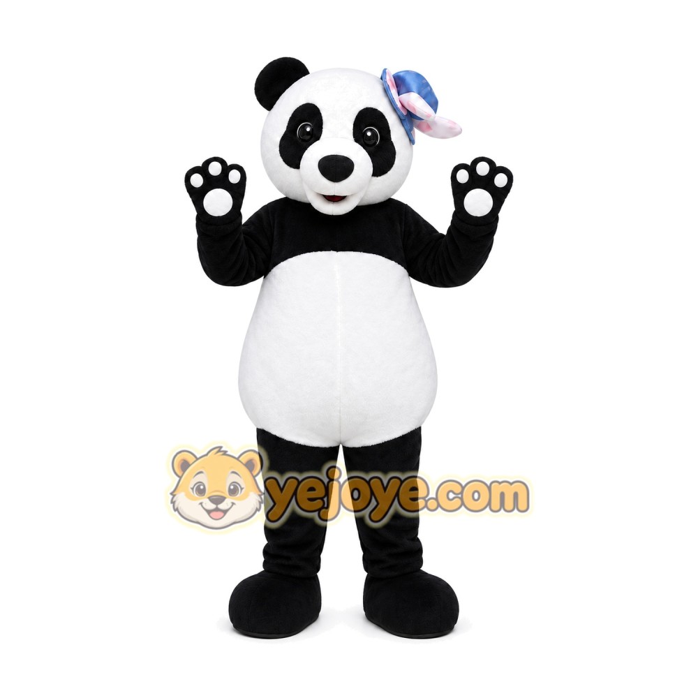 Panda Mascot Costume for Adults Custom Logo Party Character Suit Panda Mascot Costume for Adults Custom Logo Party Character Suit