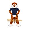 Tiger Mascot Costume for Adults Custom Logo Party Character Suit