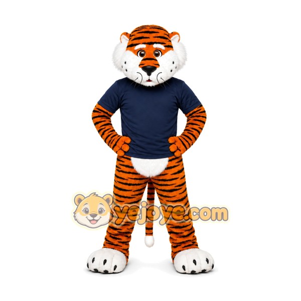 Tiger Mascot Costume for Adults Custom Logo Party Character Suit Tiger Mascot Costume for Adults Custom Logo Party Character Suit