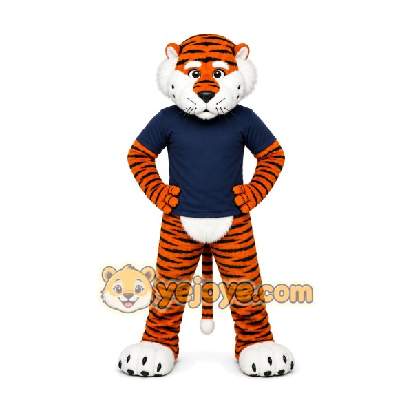 Tiger Mascot Costume for Adults Custom Logo Party Character Suit Tiger Mascot Costume for Adults Custom Logo Party Character Suit