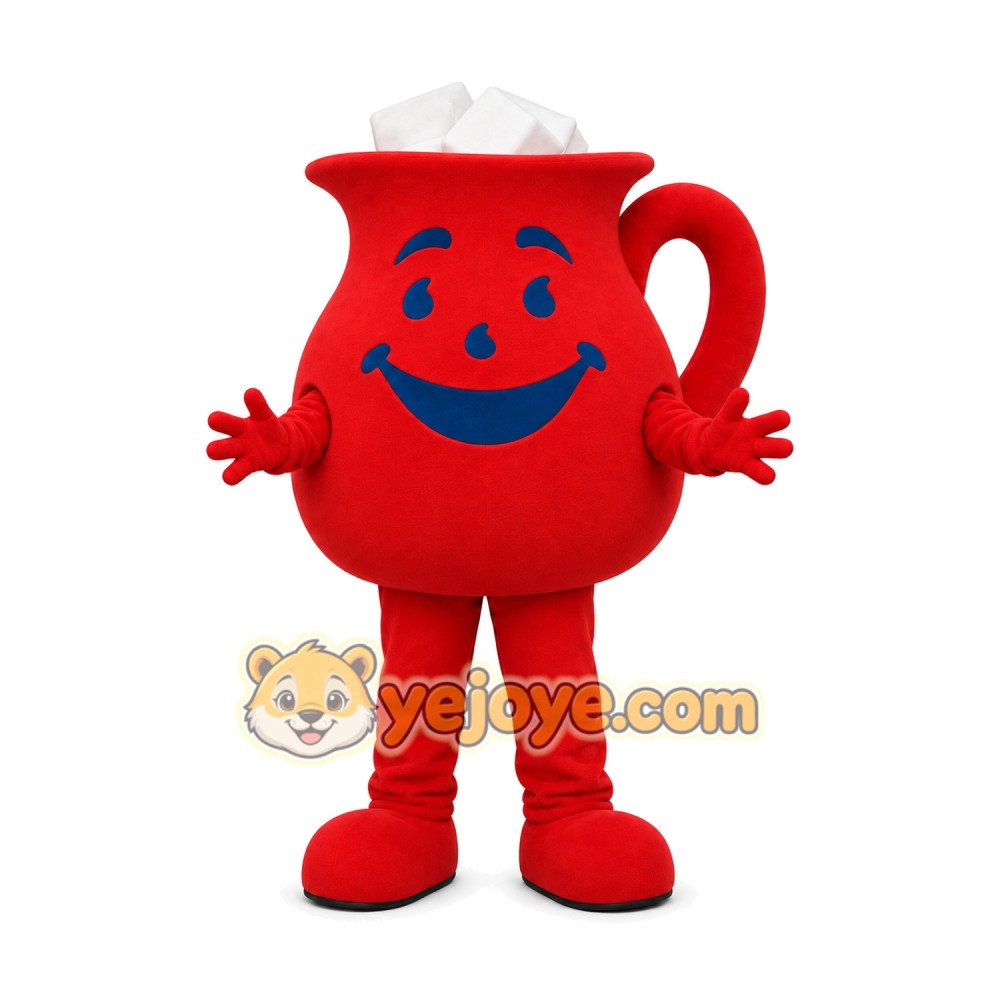 Pitcher Mascot Costume for Adults Custom Logo Party Character Suit Pitcher Mascot Costume for Adults Custom Logo Party Character Suit