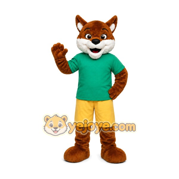Fox Mascot Costume for Adults Custom Logo Party Character Suit