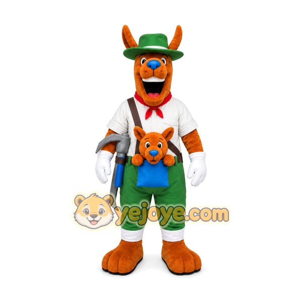 Dog Mascot Costume for Adults Custom Logo Party Character Suit