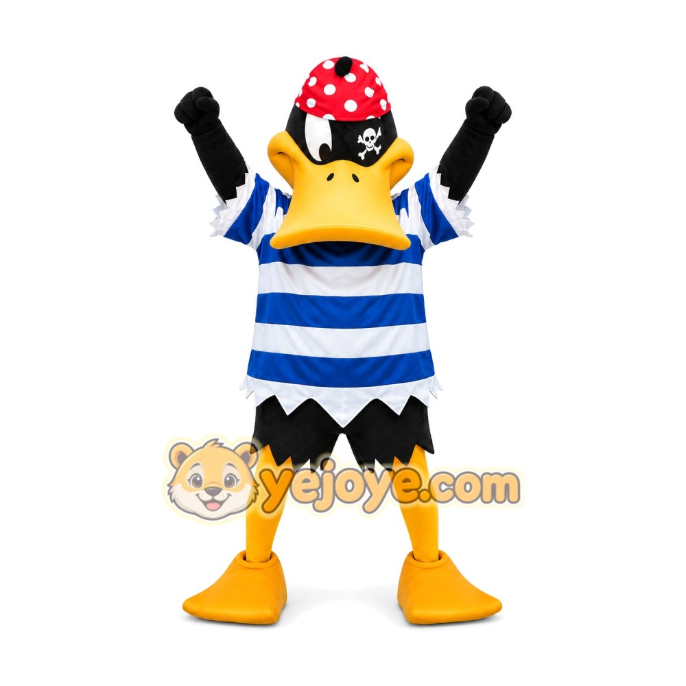 Duck Mascot Costume for Adults Custom Logo Party Character Suit