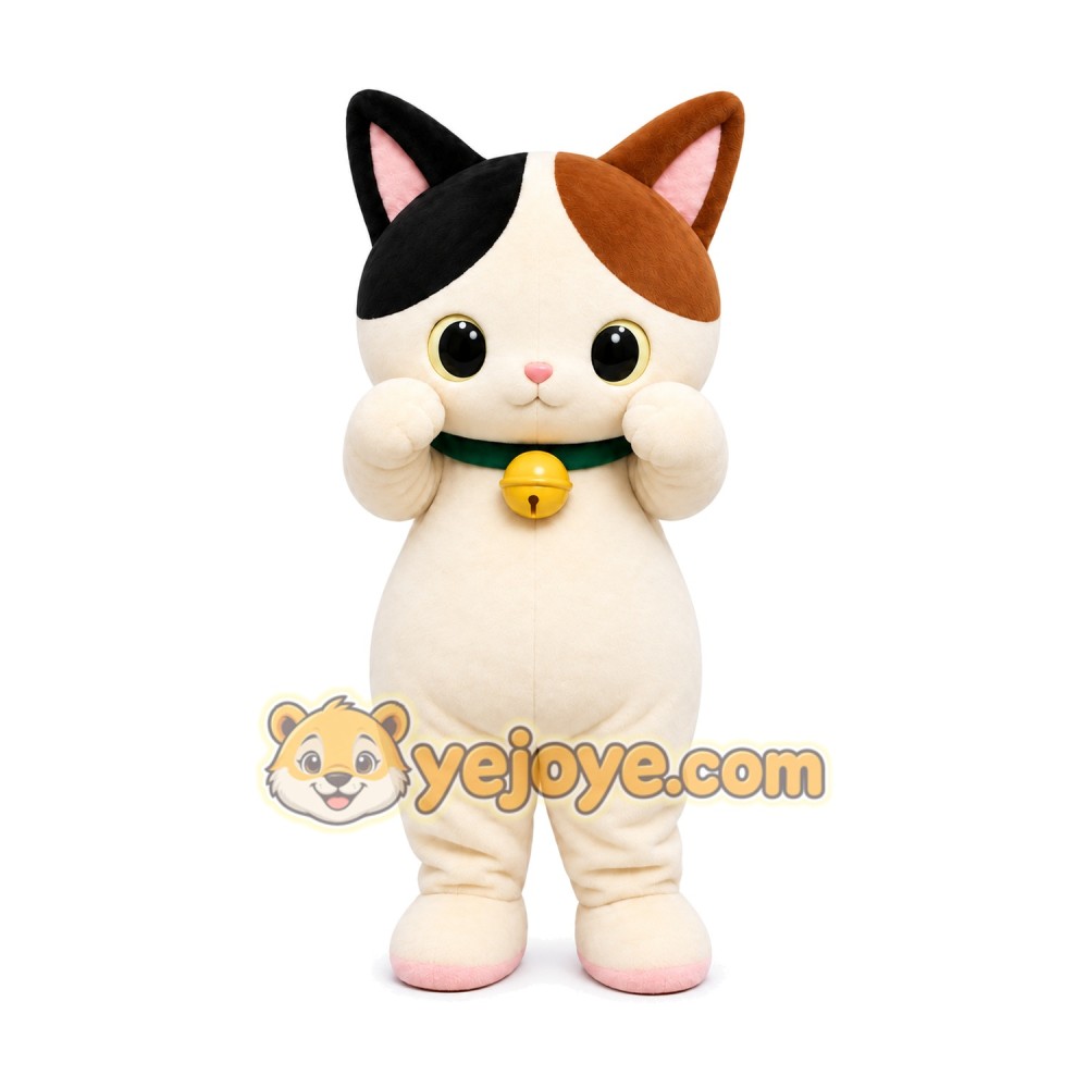 Cat Mascot Costume for Adults Custom Logo Party Character Suit