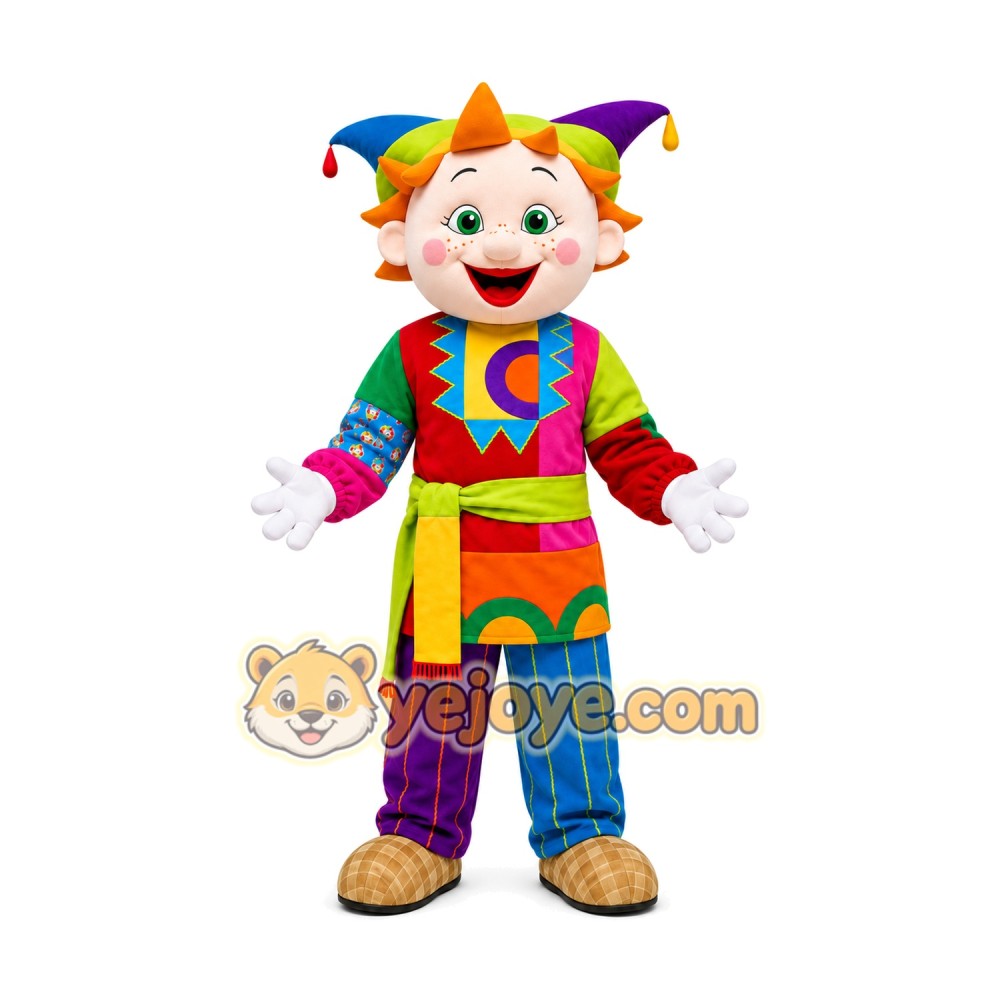 Clown Mascot Costume for Adults Custom Logo Party Character Suit Clown Mascot Costume for Adults Custom Logo Party Character Suit