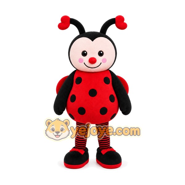 Ladybug Mascot Costume for Adults Custom Logo Party Character Suit Ladybug Mascot Costume for Adults Custom Logo Party Character Suit