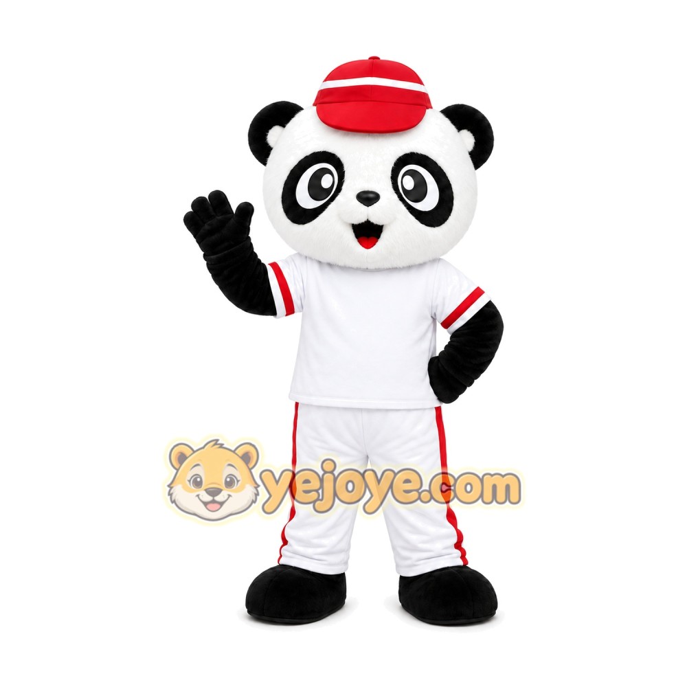 Panda Mascot Costume for Adults Custom Logo Party Character Suit Panda Mascot Costume for Adults Custom Logo Party Character Suit