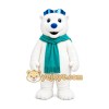 Bear Mascot Costume for Adults Custom Logo Party Character Suit