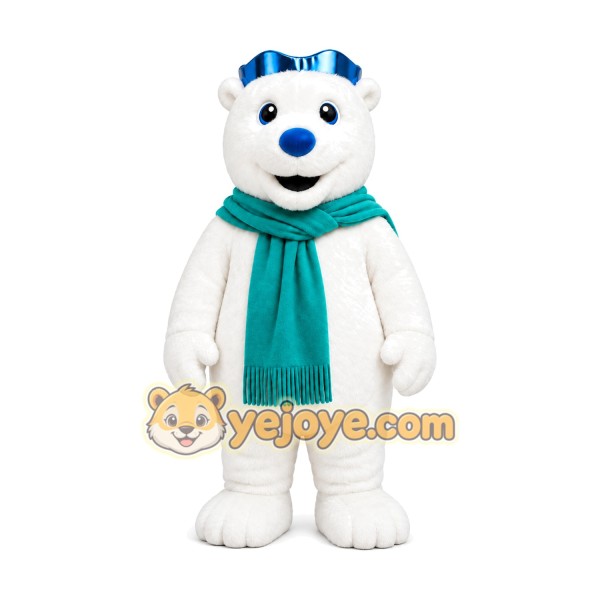 Bear Mascot Costume for Adults Custom Logo Party Character Suit
