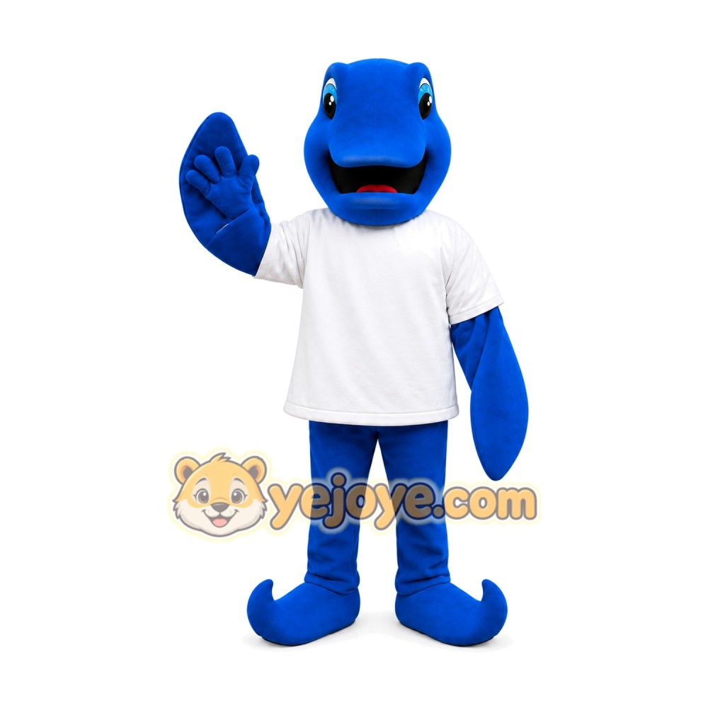 Fish Mascot Costume for Adults Custom Logo Party Character Suit