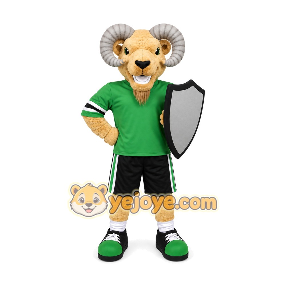 Ram Mascot Costume for Adults Custom Logo Party Character Suit