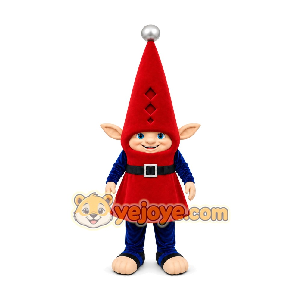 Elf Mascot Costume for Adults Custom Logo Party Character Suit