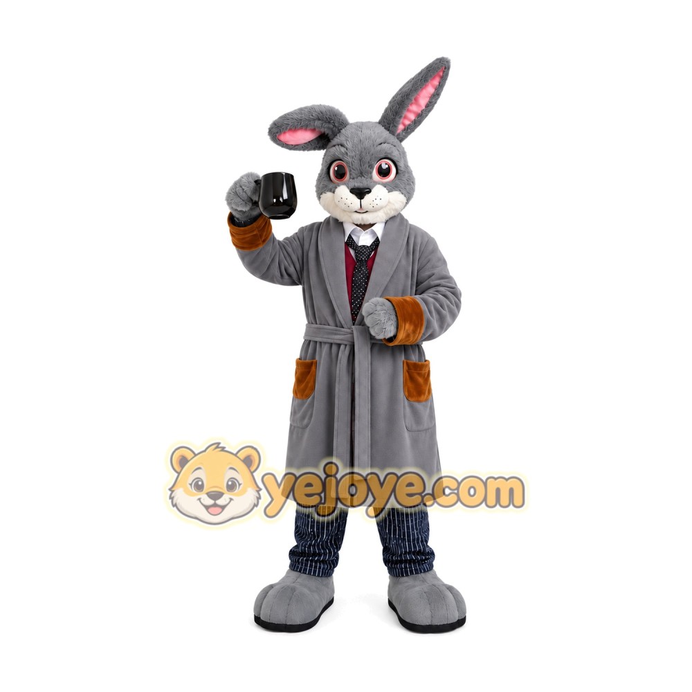 Rabbit Mascot Costume for Adults Custom Logo Party Character Suit Rabbit Mascot Costume for Adults Custom Logo Party Character Suit