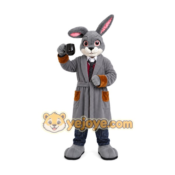 Rabbit Mascot Costume for Adults Custom Logo Party Character Suit Rabbit Mascot Costume for Adults Custom Logo Party Character Suit