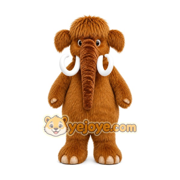 Mammoth Mascot Costume for Adults Custom Logo Party Character Suit