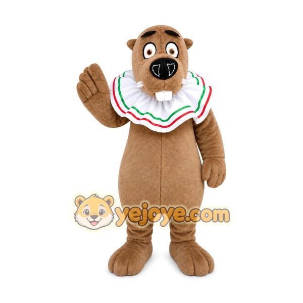 Beaver Mascot Costume for Adults Custom Logo Party Character Suit Beaver Mascot Costume for Adults Custom Logo Party Character Suit