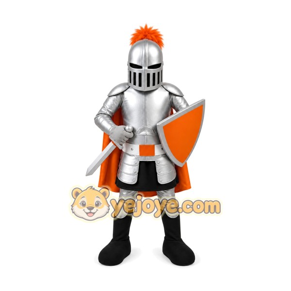 Knight Mascot Costume for Adults Custom Logo Party Character Suit