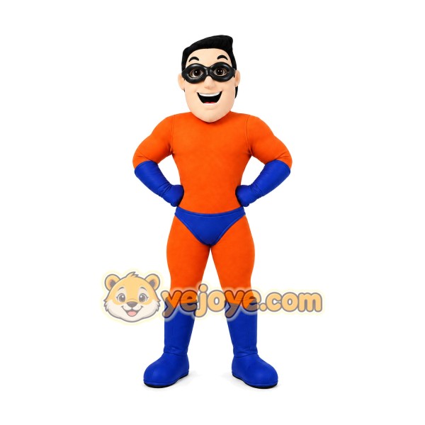 Strongman Mascot Costume for Adults Custom Logo Party Character Suit