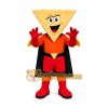 Triangular Snack Character Mascot Costume for Adults Custom Logo Party Character Suit Triangular Snack Character Mascot Costume for Adults Custom Logo Party Character Suit