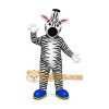 Zebra Mascot Costume for Adults Custom Logo Party Character Suit