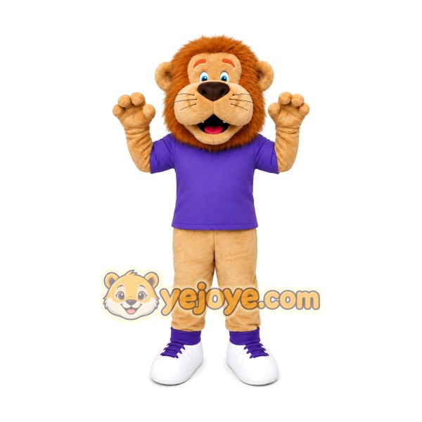 Lion Mascot Costume for Adults Custom Logo Party Character Suit Lion Mascot Costume for Adults Custom Logo Party Character Suit