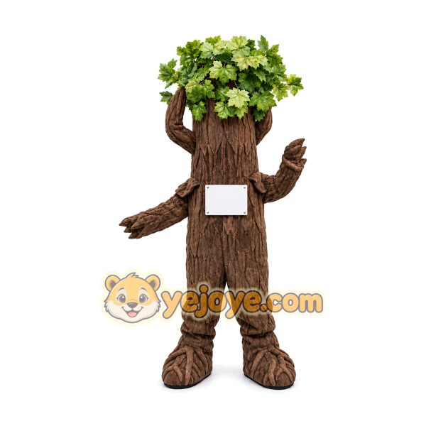 Tree Mascot Costume for Adults Custom Logo Party Character Suit