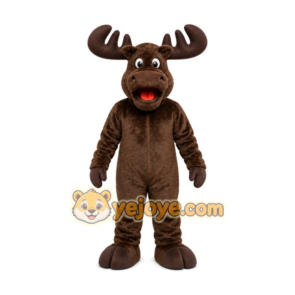 Moose Mascot Costume for Adults Custom Logo Party Character Suit Moose Mascot Costume for Adults Custom Logo Party Character Suit