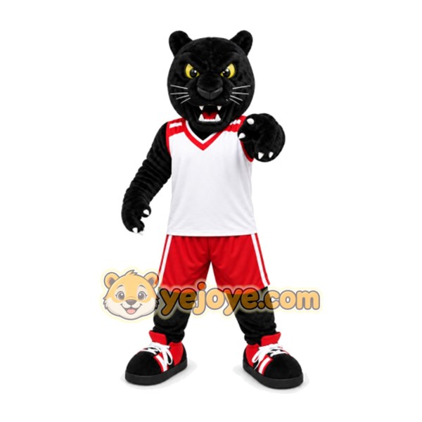 Panther Mascot Costume for Adults Custom Logo Party Character Suit