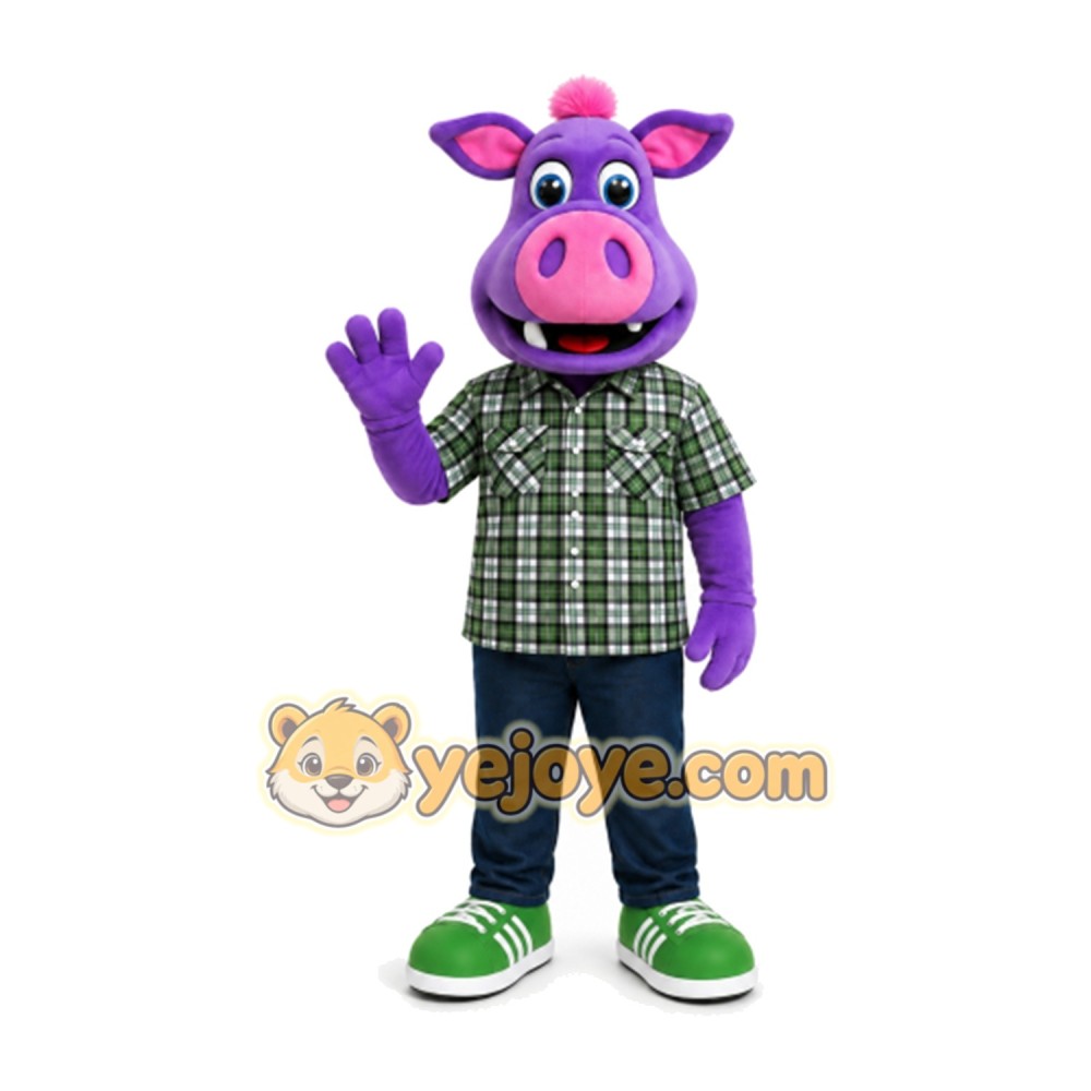 Pig Mascot Costume for Adults Custom Logo Party Character Suit Pig Mascot Costume for Adults Custom Logo Party Character Suit