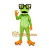 Frog Mascot Costume for Adults Custom Logo Party Character Suit