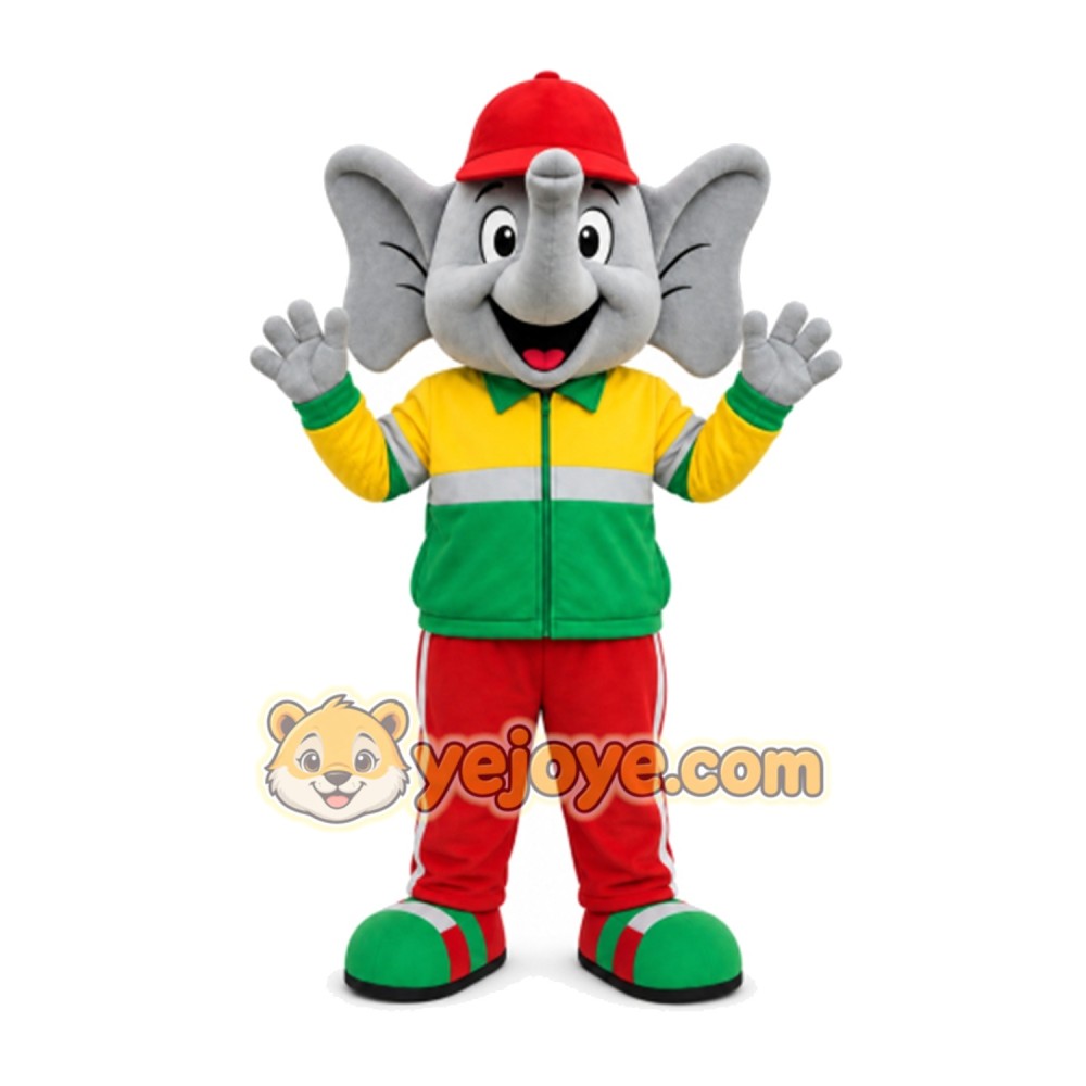 Elephant Mascot Costume for Adults Custom Logo Party Character Suit Elephant Mascot Costume for Adults Custom Logo Party Character Suit