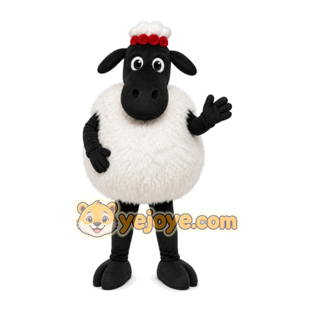 Sheep Mascot Costume for Adults Custom Logo Party Character Suit Sheep Mascot Costume for Adults Custom Logo Party Character Suit