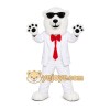 Polar Bear Mascot Costume for Adults Custom Logo Party Character Suit Polar Bear Mascot Costume for Adults Custom Logo Party Character Suit