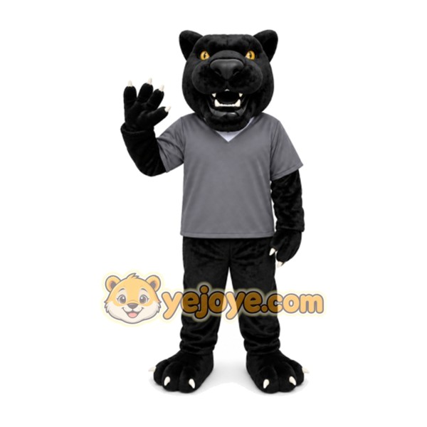 Panther Mascot Costume for Adults Custom Logo Party Character Suit