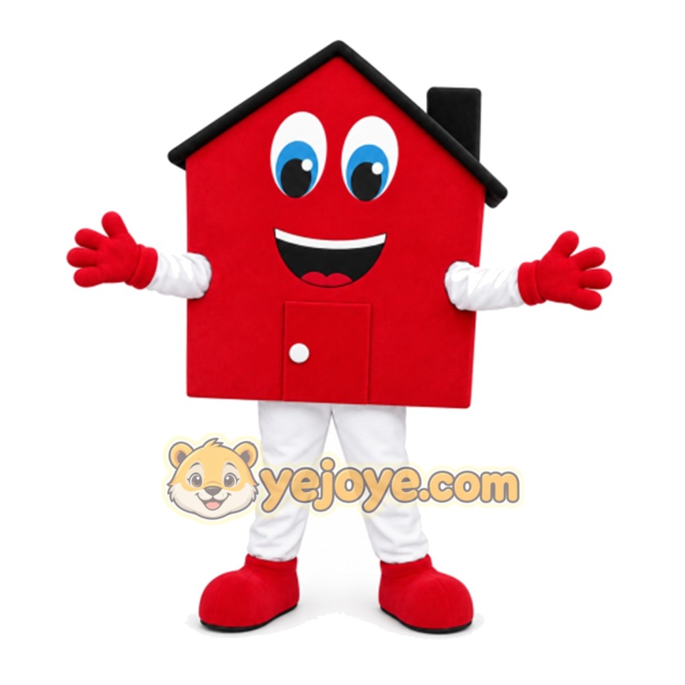 House Mascot Costume for Adults Custom Logo Party Character Suit House Mascot Costume for Adults Custom Logo Party Character Suit