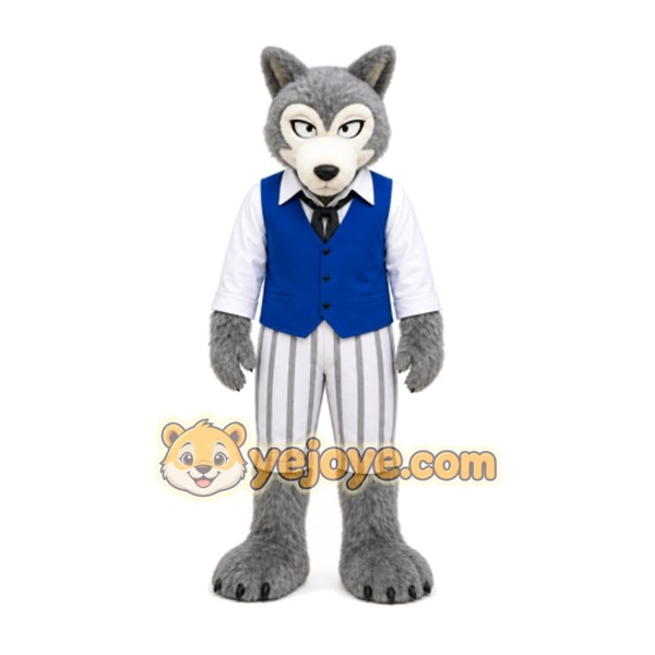 Wolf Mascot Costume for Adults Custom Logo Party Character Suit Wolf Mascot Costume for Adults Custom Logo Party Character Suit