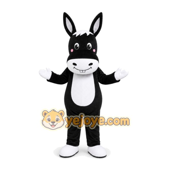 Donkey Mascot Costume for Adults Custom Logo Party Character Suit