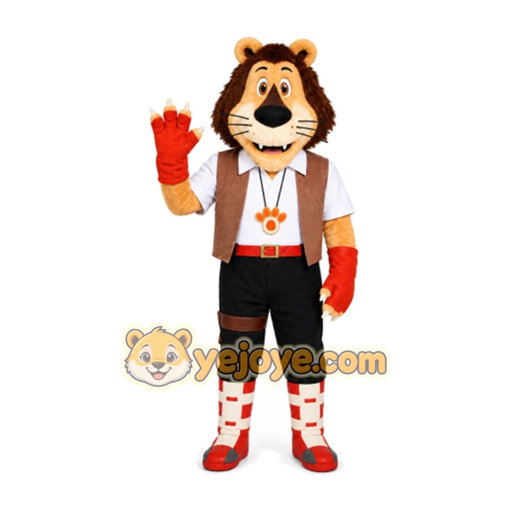 Lion Mascot Costume for Adults Custom Logo Party Character Suit Lion Mascot Costume for Adults Custom Logo Party Character Suit