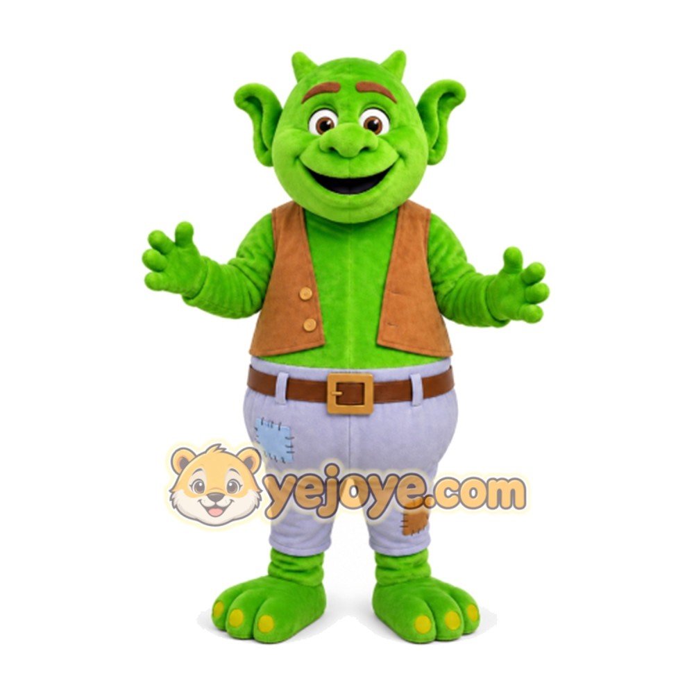 Ogre Mascot Costume for Adults Custom Logo Party Character Suit Ogre Mascot Costume for Adults Custom Logo Party Character Suit