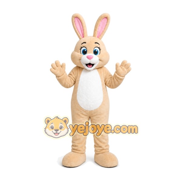 Rabbit Mascot Costume for Adults Custom Logo Party Character Suit Rabbit Mascot Costume for Adults Custom Logo Party Character Suit
