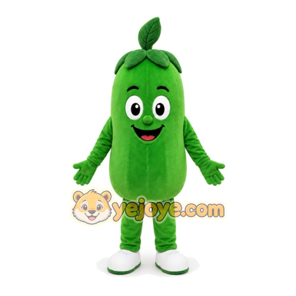 Cucumber Mascot Costume for Adults Custom Logo Party Character Suit Cucumber Mascot Costume for Adults Custom Logo Party Character Suit